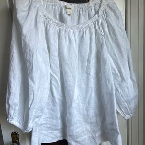 Linen Oversized Blouse